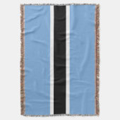 Botswanaanse vlag deken (Voorkant Verticaal)