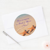 Botte à vin ou bière Étiquettes Starfish Beach Mar (Enveloppe)