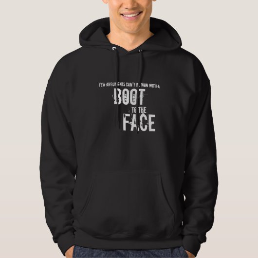 Botte au sweat - shirt à capuche de visage (Devant)
