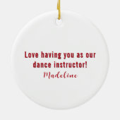 Botte blanche Cowboy Ornement de Père Noël (Dos)