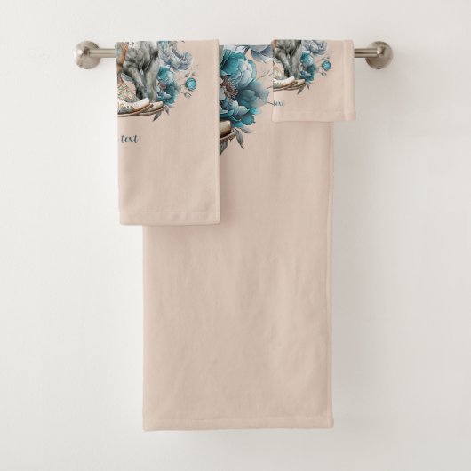 Botte de cheval Cowgirl bottes de cowboy casquette (En situation)