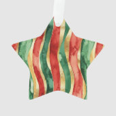 Botte de cowboy rouge vert de l'Ouest Noël (dos)