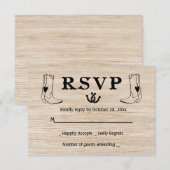Botte de cowboy RSVP Mariage campagnard Western Wo (Devant / Derrière)