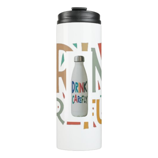 bottel thermosbeker (Voorkant)