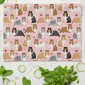 Botten en keukenhanddoeken van Paws (Gevouwen)