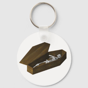 Botten in een Coffin: Halloween: Sleutelhanger