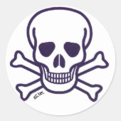 Botten kleine ronde stickers (Voorkant)