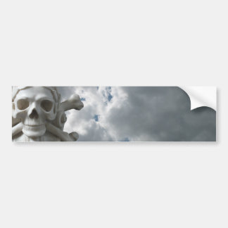Botten met Cloudy Sky Car Bumpersticker