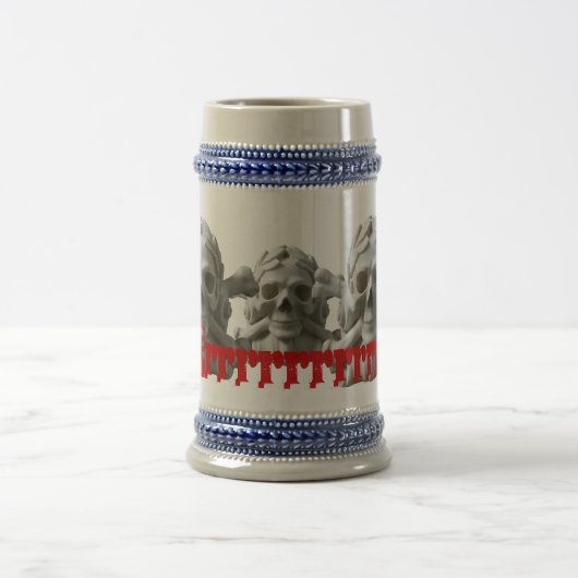Botten Pirate Skelet Mok/Stein Bierpul (Center)