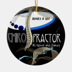 BOTTEN R US CHIROPRACTOR CHRISTMAS ORNAMENT