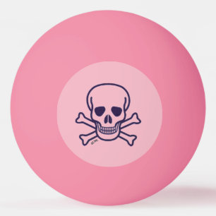 Botten Roze orang glo 1 ster pingpongbal Pingpongballen