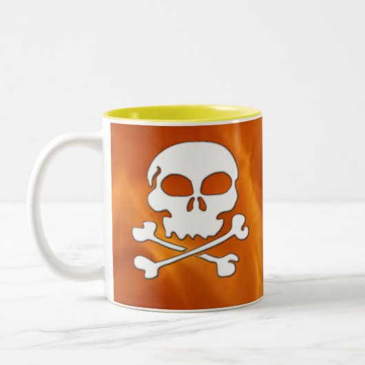 BOTTEN SKULL TWEEKLEURIGE KOFFIEMOK (Links)