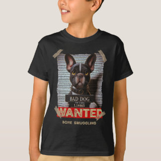 Botten Smokkelen Slechte Hond: De Boston Terrier's T-shirt
