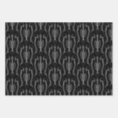 Botten van de schedel en de wervelkolom inpakpapier vel (Voorkant)