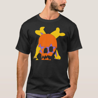 Botten van de schedel "n" t-shirt