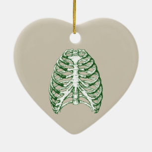 Botten van de thorax keramisch ornament