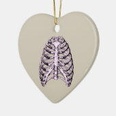 Botten van de thorax keramisch ornament (Links)