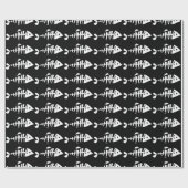 Botten van vis cadeaupapier (Vlak)