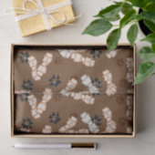 Botten-weefselrestanten van rauwdog tissuepapier (Geschenk)