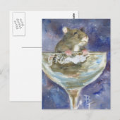 Bottes Carte postale Hamster nain (Devant / Derrière)