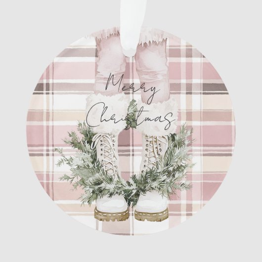 Bottes Chic Noir Rose (devant)