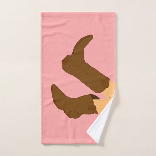 Bottes Cowboy (Serviette à main)