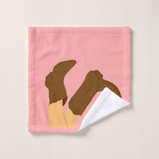 Bottes Cowboy (Gant de toilette)