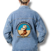 Bottes Cowboy Riding Stables Blue Denim Jean Jacke