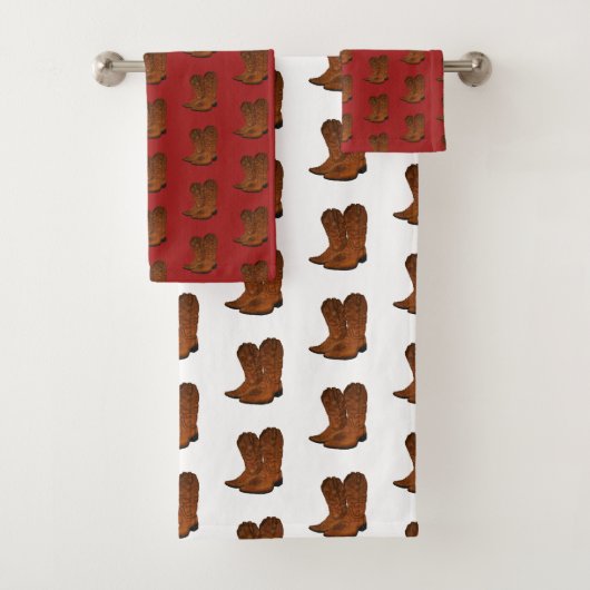 Bottes de cow-boy Vintages (En situation)