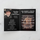 Bottes de cowboy et corde Célébration de la carte (Intérieur)