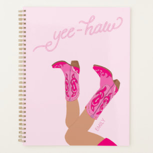 Bottes de Cowgirl Yee-Haw Nom personnalisé
