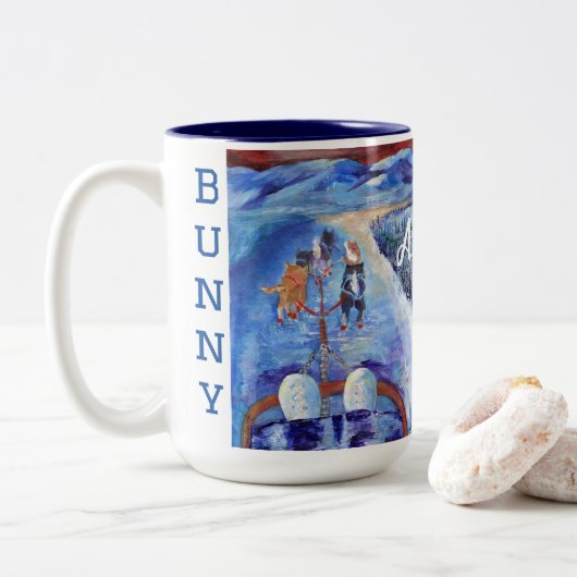 Bottes de lapin de l'Alaska à museler la Mug (Avec donut)