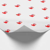 "Bottes de Noël" Papier cadeau (Coin)