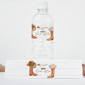 Bottes et chapeau de campagne rustiques Étiquette 