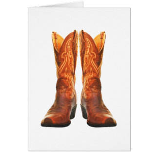 Bottes occidentales de cow-girl et de cowboy