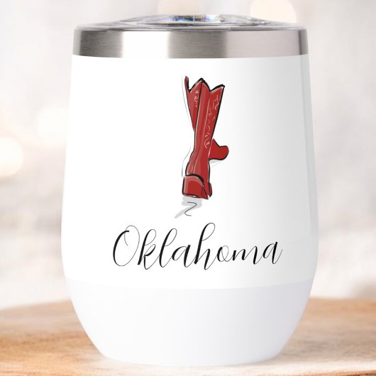 Bottes rouges de l'Oklahoma