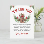 Bottes rustiques Cowboy Carte de remerciements de  (Debout devant)