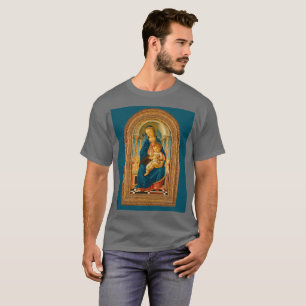 Botticelli (1445-1510) Madonna en kind op de troon T-shirt