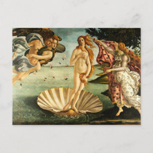 Botticelli Birth of Venus Renaissance Art Painting Briefkaart