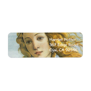 Botticelli Birth of Venus Renaissance Fine Art Etiket