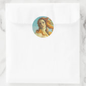 Botticelli Birth of Venus Ronde Sticker (Tas)