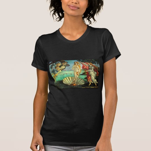 Botticelli Birth of Venus T-shirt (Voorkant)
