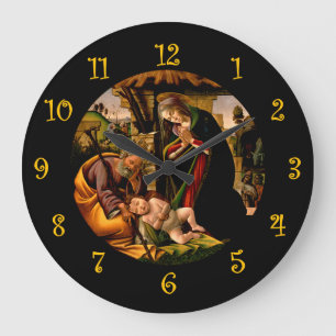 Botticelli ~ De aanbidding van het Christuskind ~ Grote Klok