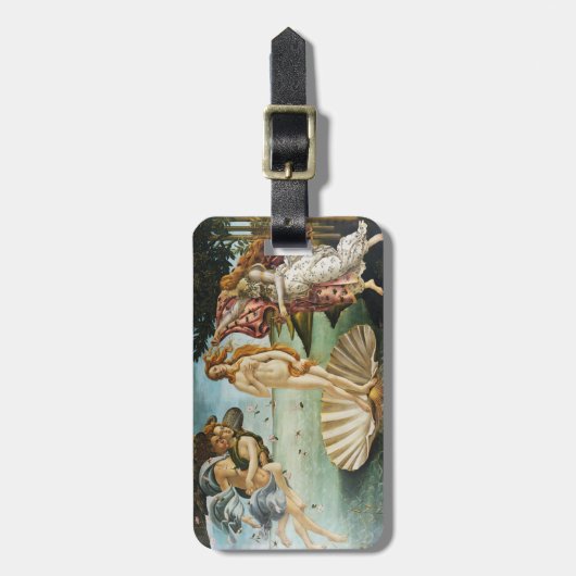 BOTTICELLI - De geboorte van Venus 1483 Bagagelabel (Voorkant verticaal)