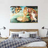 BOTTICELLI - De geboorte van Venus 1483 Canvas Afdruk (Insitu (Slaapkamer))