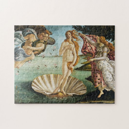 BOTTICELLI - De geboorte van Venus 1483 Legpuzzel (Horizontaal)
