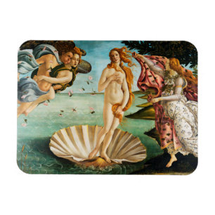 BOTTICELLI - De geboorte van Venus 1483 Magneet