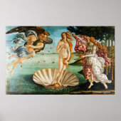 BOTTICELLI - De geboorte van Venus 1483 Poster (Voorkant)