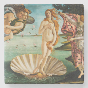 BOTTICELLI - De geboorte van Venus 1483 Stenen Onderzetter