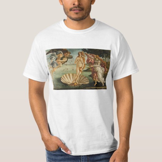 Botticelli De geboorte van Venus T-shirt (Voorkant)
